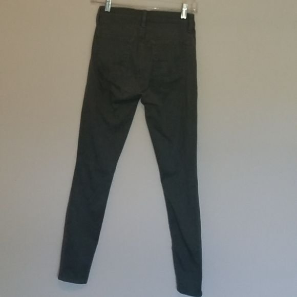 Jeans Gap 1969 True Skinny High Rise Green Denim Size 26 R WOMEN'S WOMAN'S - Picture 7 of 9